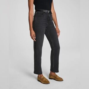 NWT Spanx 90’s straight leg compression jeans - black - size small